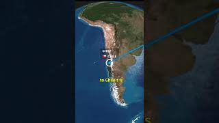 Global Distances From Cabo Verde to Cuba in 8 Stepsshorts canadacountrygeography [upl. by Ahsyla]