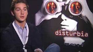 Interview with Shia LaBeouf on Disturbia [upl. by Vander670]