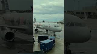 American Airlines A321 Stand up to Cancer plane in Ft Myers Florida [upl. by Godwin550]