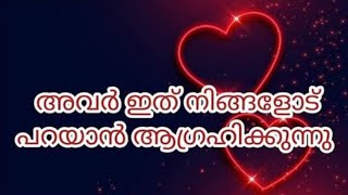 നിങ്ങളുടെ കൺഫ്യൂഷൻ ഇനി ഉണ്ടാകില്ല thoughts of your person current love tarotreading malayalam [upl. by Agnesse]