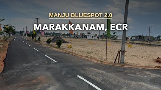 Marakkanam Plots For Sale  Manju Groups Blue Spot 20 ECR  Chennai plots land ecr marakkanam [upl. by Llenrev]