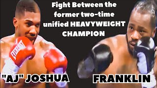 ANTHONY JOSHUA VS JERMAINE FRANKLIN highlights anthonyjoshua jermainefranklin [upl. by Laroc]