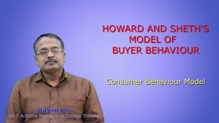 HOWARD SHETHS MODEL OF BUYER BEHAVIOUR [upl. by Eellek]