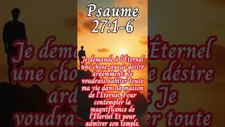 Lecture du Psaume 2716 psaumes bible [upl. by Schear]