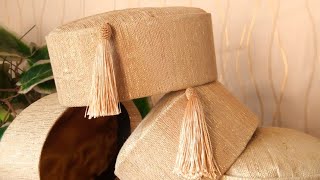 HOW TO MAKE AWOLOWOEBUKA CAP EASY AND SIMPLE METHOD [upl. by Argyle]