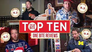 Dave Portnoys Top 10 Highest EVER One Bite Barstool Pizza Review Scores [upl. by Ttirb]