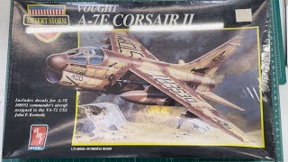 amt Vought A7E Corsair II 172 Scale Model [upl. by Enohs525]