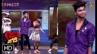 Somesh and Shresti Performance  Dhee Jodi  26th December 2018  ETV Telugu [upl. by Cailly]