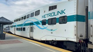 Metrolink  M312 at Covina  9202024 [upl. by Ardnuat]