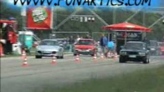 Audi 200 20V Turbo vs Porsche 14 mile [upl. by Pik]