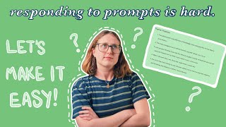 GAMSAT Section 2  How to respond to prompts the RIGHT way [upl. by Ralleigh384]