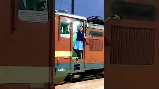 Assistantlocopilot indianrailways dream job 👮‍♀️ locopilot womanpower traindriver shyamhembram [upl. by Encratis]