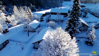 Wintermärchen im Feriendorf SChwarzwassertal [upl. by Assirahs]