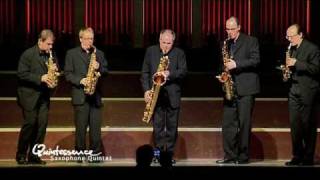 Quintessence Saxophone Quintet plays Vivaldi Summer 1 Allegro [upl. by Eeramit420]