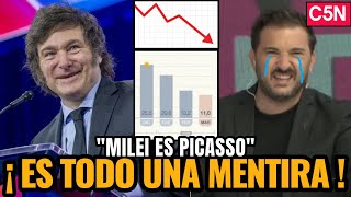 VELORIO EN C5N TRAS LA BAJA DE LA INFLACION quotES UNA MENTIRAquot [upl. by Leirea]