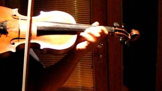 VITALI CHACONNE Violin Solo Sound Sample of German Violin Eboyinc [upl. by Autrey276]