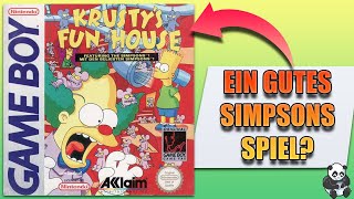 Was taugt Krustys Fun House Game Boy heute noch ReviewTest [upl. by Aiki334]