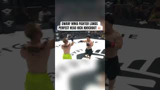 Dwarf MMA Fighter Scores PicturePerfect Head Kick Knockout [upl. by Etnoved]