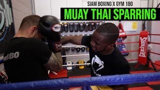 Muay Thai Sparring  Siam Boxing x GYM180 [upl. by Oag269]