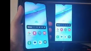 Samsung A10 ekran yansıtma  A10s tv ye yansıtma [upl. by Znarf]