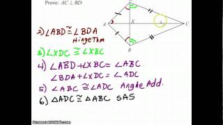 Geometry Proof Perpendicular Lines [upl. by Varrian]