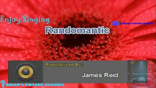 Randomantic  James Reid Karaoke [upl. by Assillim]