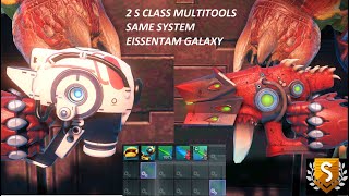 No Mans Sky  Red S Class Alien Pistol amp White S Class Experimental Pistol Multitool [upl. by Darton]