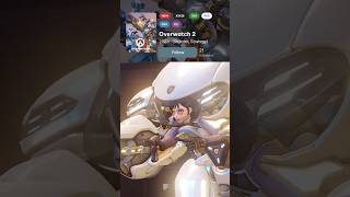 Unstoppable Diva Healer Boosted Attack overwatch2 gameplay dva [upl. by Suhail]