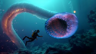 This Monster Sea Serpent TORMENTED Sailors for Decades What is The Pyrosome Worm [upl. by Ramu803]