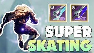 Destiny 2 Eager Edge Super Skating on all characters [upl. by Notsur]