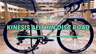 SEMI GRAVEL ROAD BIKE CHECK  Kinesis Aeithin Disc [upl. by Corwin]