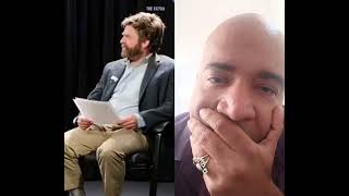 Reacting to between two ferns betweentwoferns comedy interview funny [upl. by Atenek]