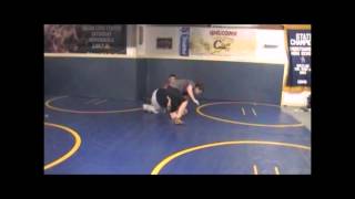 Wrestling Takedowns Knee Pull Single Leg Drill [upl. by Sybilla]