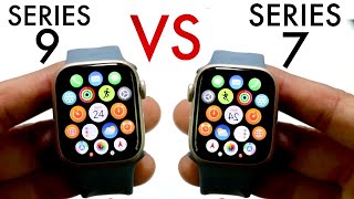 Apple Watch Series 9 Vs Apple Watch Series 7 Comparison Review [upl. by Alusru]