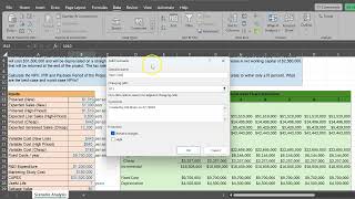 Scenario Analysis in Capital Budgeting Detailed Example Using Excels Scenario Manager [upl. by Smeaj967]