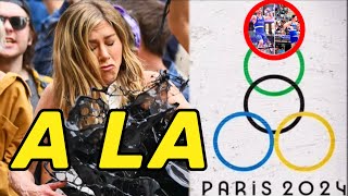 Paris 2024 Salto Con Garrocha VERGONZOSA  Jennifer Aniston Empapada De Aceite 🤭 [upl. by Lay]