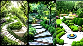 Elevate Your Sloped Garden with These Beautiful Steps and Stair Designs [upl. by Ayanaj]