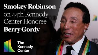 Smokey Robinson on Berry Gordy  The 44th Kennedy Center Honors Red Carpet [upl. by Niwrek292]