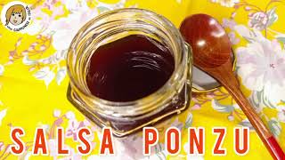 SALSA PONZU salsa di soia e succo di agrumi  Ponzu sauce [upl. by Auhsuj]