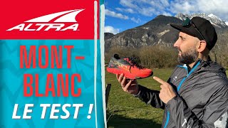 ALTRA MONT BLANC LE TEST [upl. by Andi]