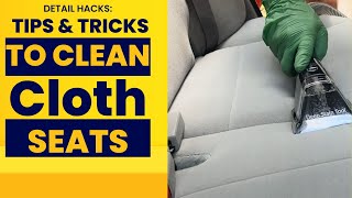 Deep Clean Your Car’s Cloth Seats [upl. by Attennaj546]