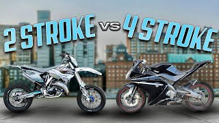 4stroke VS 2stroke  125CC EDITION [upl. by Kaliope]