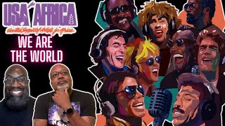 USA for Africa  We Are the World Reaction A Talented Ensemble Superstars  Quincy Jones [upl. by Weinberg123]