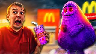 La plaisanterie de Grimace Shake de chez McDonalds AIDEZNOUS [upl. by Rennat]