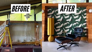 MidCentury Modern Vibes Lake House Decorating and BIG Decisions [upl. by Ianaj]