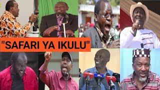 quotSAFARI YA IKULUquot FT UHURU RUTO NGANGA LONYANGAPUO amp KING JORGES [upl. by Otanutrof]