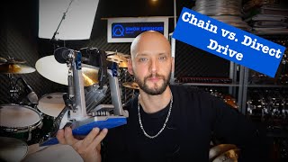 🥁 Chain vs Direct Drive Bass Drum Pedals  a fair comparison using the Yamaha FP9 [upl. by Inhsor813]