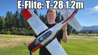 EFlite T28 12m Review [upl. by Legnaleugim999]