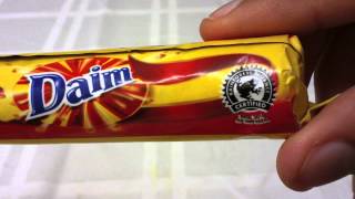 Daim Bar Unwrapping And Review Sir Sebastian [upl. by Owen]