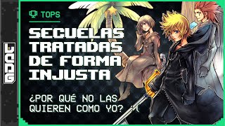 10 SECUELAS de VIDEOJUEGOS que fueron INJUSTAMENTE MALTRATADAS [upl. by Dnaloy]